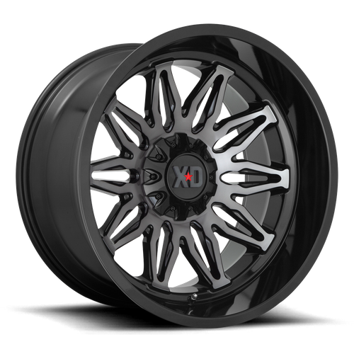 XD GUNNER Gloss Black Mach W/ Gray Tint wheel view 2