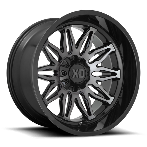 XD GUNNER Gloss Black Mach W/ Gray Tint wheel