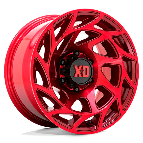 XD ONSLAUGHT Candy Red wheel