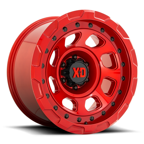 XD STORM Candy Red wheel