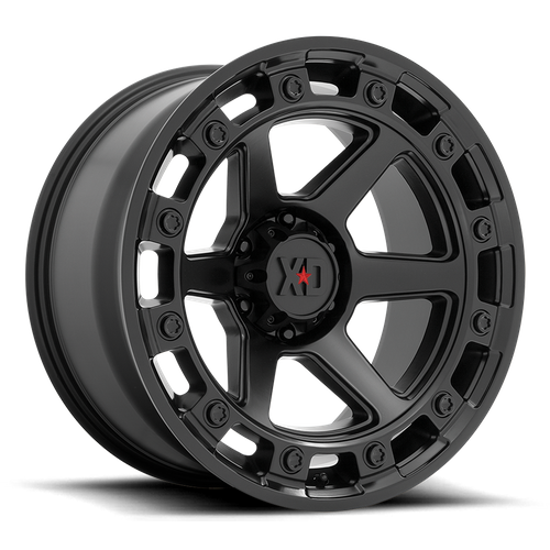 XD RAID Satin Black wheel view 2