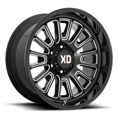 XD ROVER Gloss Black Milled wheel view 2