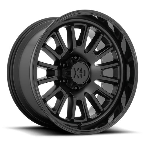 XD ROVER Satin Black W/ Gloss Black Lip wheel