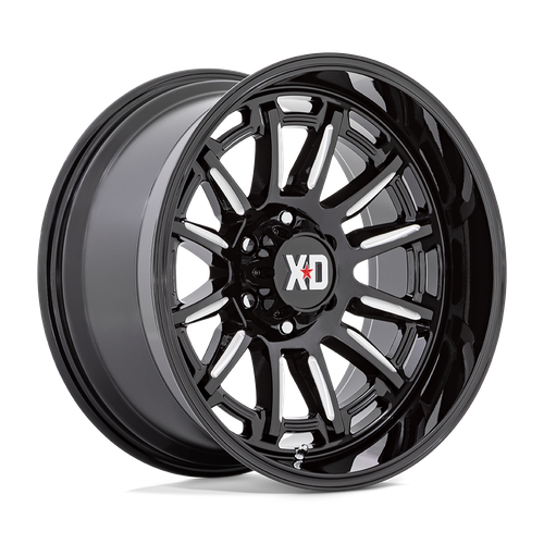 XD PHOENIX Gloss Black Milled wheel view 2