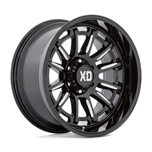 XD PHOENIX Gloss Black Milled wheel