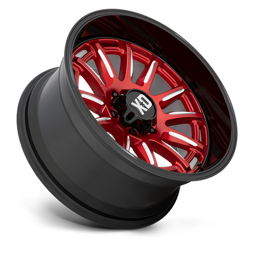 XD PHOENIX Candy Red Milled W/ Black Lip wheel view 3