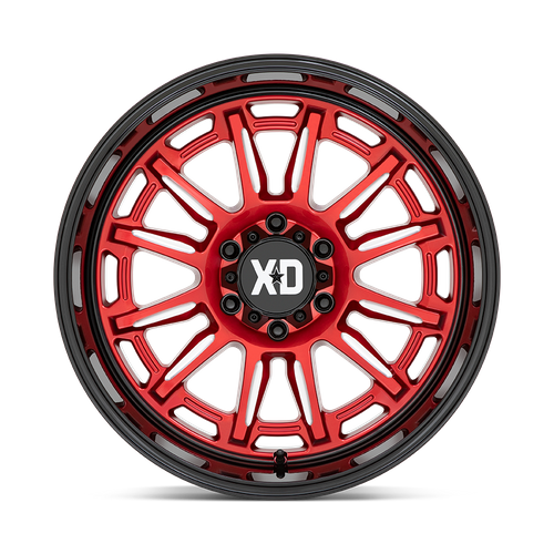 XD PHOENIX Candy Red Milled W/ Black Lip wheel view 4