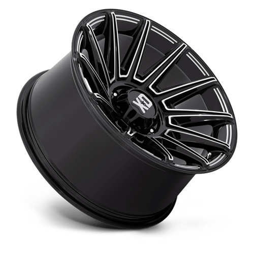 XD SPECTER Gloss Black Milled wheel view 2
