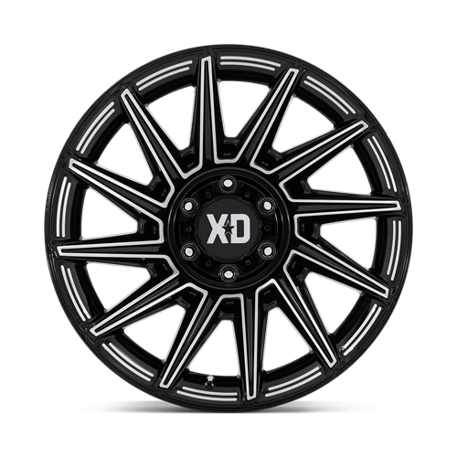 XD SPECTER Gloss Black Milled wheel view 3