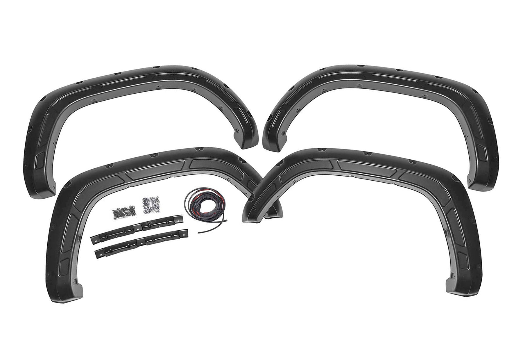 Defender Fender Flares | 040 Super White | Toyota Tacoma 2WD/4WD (16-23)