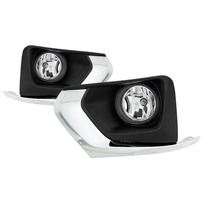 Spyder Chevrolet Traverse 2018-19 OEM Style Fog Lights W/Universal Switch- Clear FL-CTRAV18-C