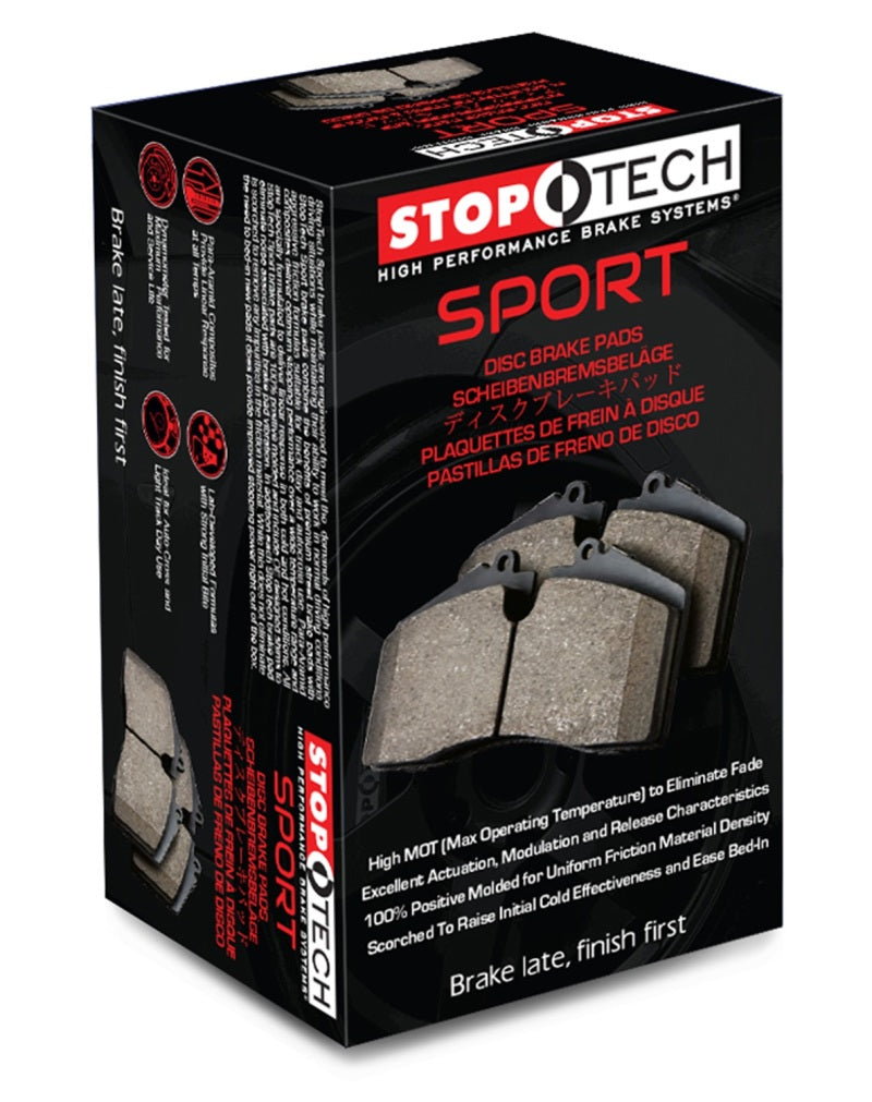 StopTech 2014 Acura TSX Sport Performance Rear Brake Pads