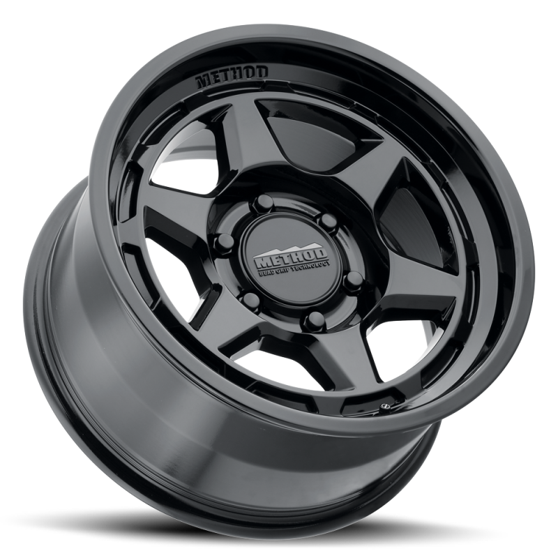 Method MR708 Bead Grip - 17x8.5 / 5x5 / ET0 / 71.5 CB - Gloss Black