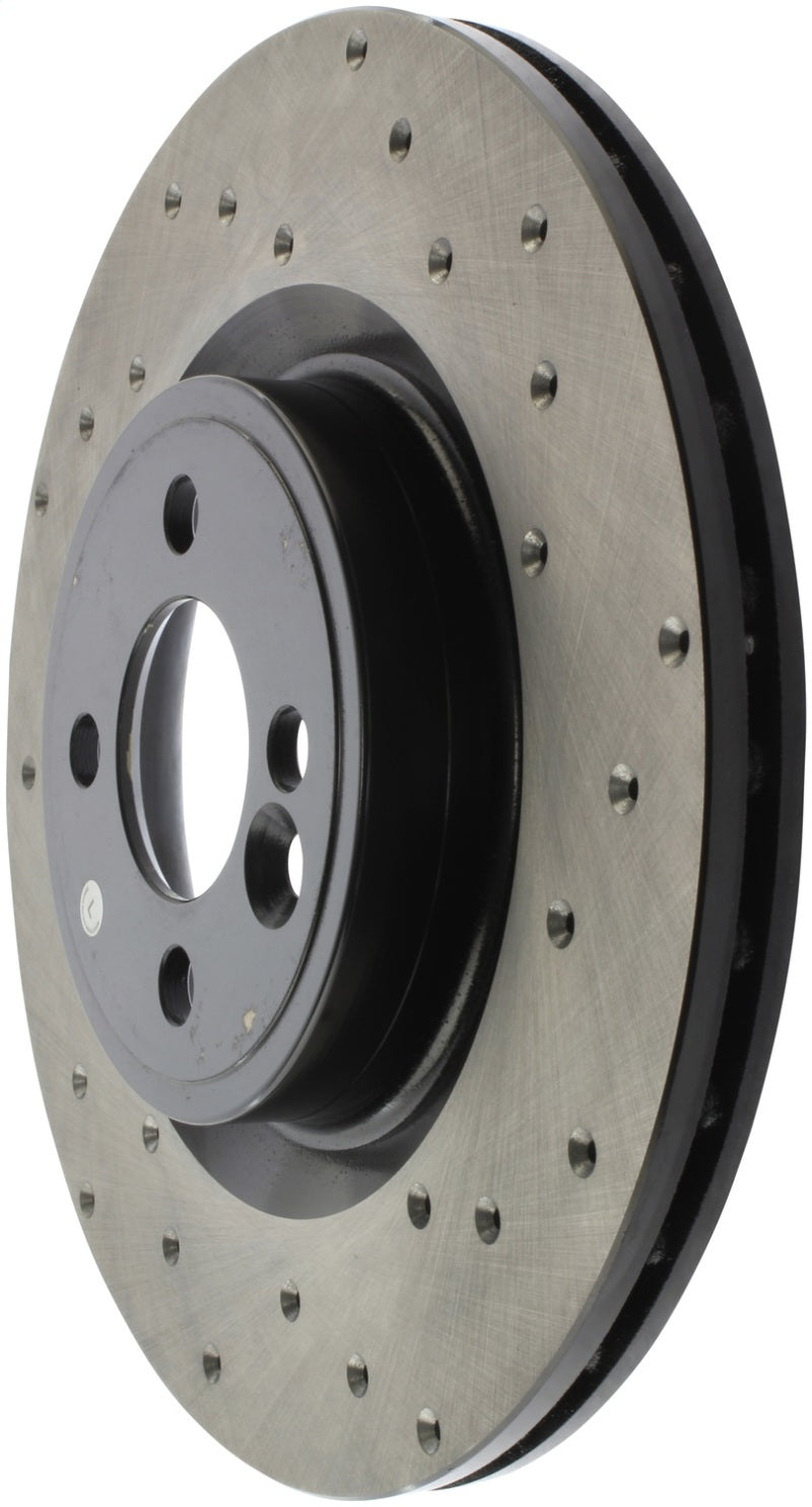 StopTech Sport Cross Drilled Brake Rotor - Front Right