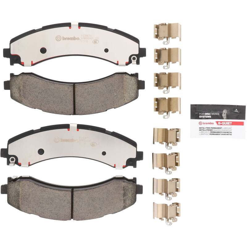 Brembo OE 19-21 RAM 3500 PRIME Ceramic Brake Pad - Rear