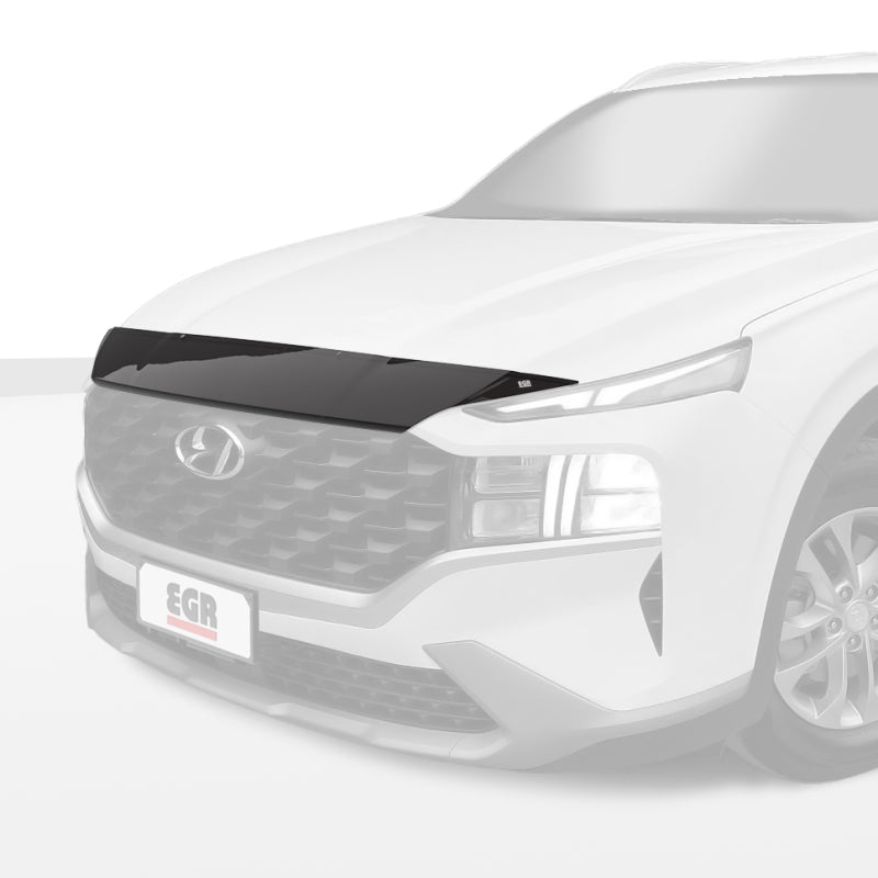 EGR Smoke Finish Superguard Hood Guard for Santa Fe