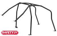 Cusco SFTY21 2-Passenger 6-Point BLK Dash-THROUGH Roll Cage 83-87 Toyota Corolla GTS (S/O/No Cancel)