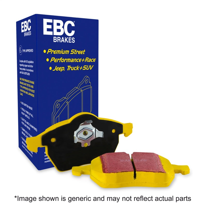 EBC 07-14 Mini Hardtop 1.6 Yellowstuff Rear Brake Pads