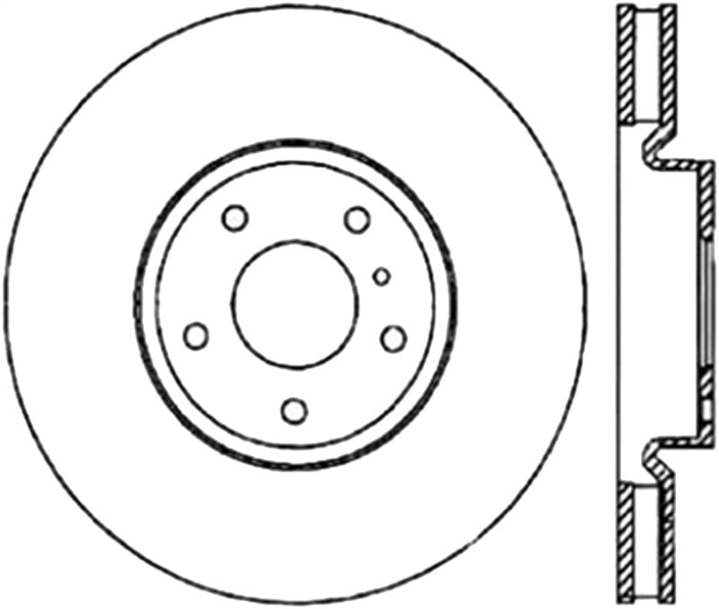 StopTech Drilled Sport Brake Rotor