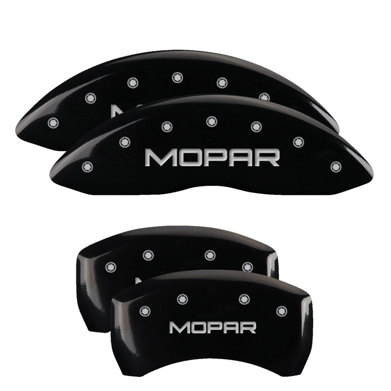 MGP 4 Caliper Covers Engraved Front & Rear MGP Yellow finish black ch