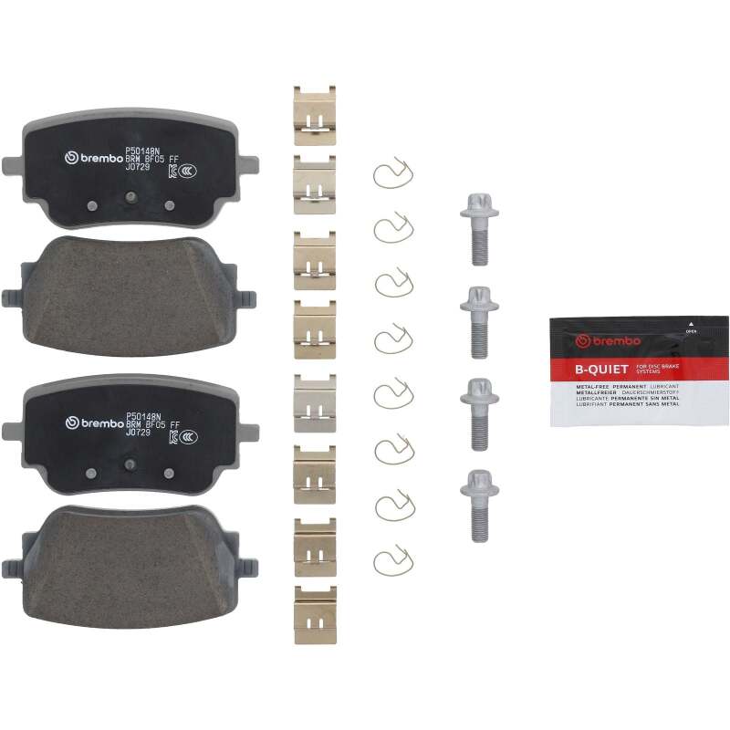 Brembo 21-22 Mercedes-Benz CLA35 AMG/GLB35 AMG/GLA35 AMG/A35 AMG/CLA45 AMG Rear NAO Brake Pad