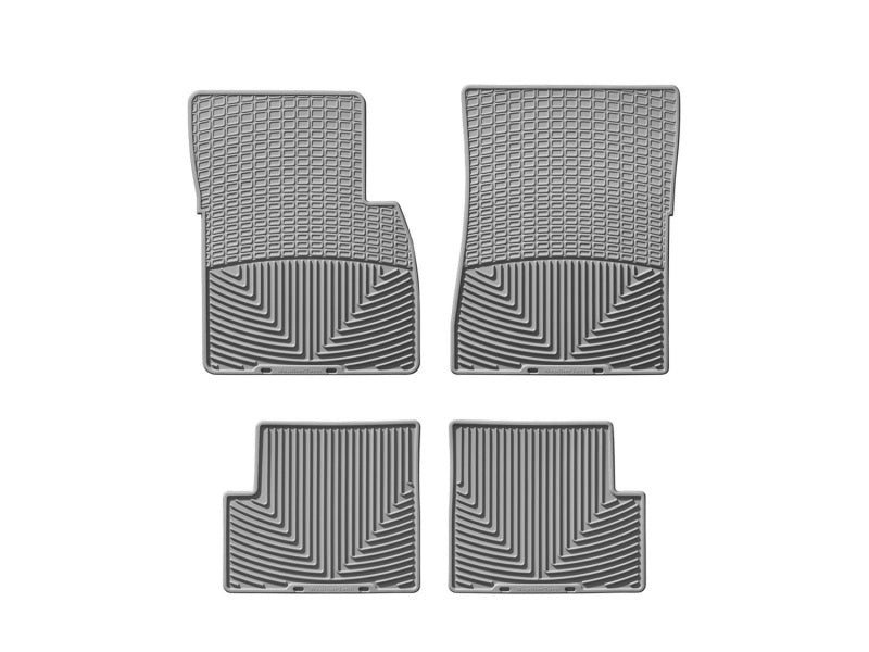 WT Rubber Mats - Front - Grey