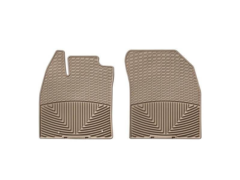 WeatherTech 10+ Lexus HS Front Rubber Mats - Tan