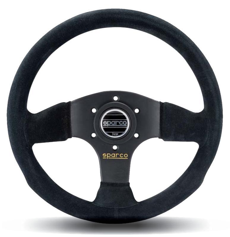 Sparco Strwhl 300 Suede Black