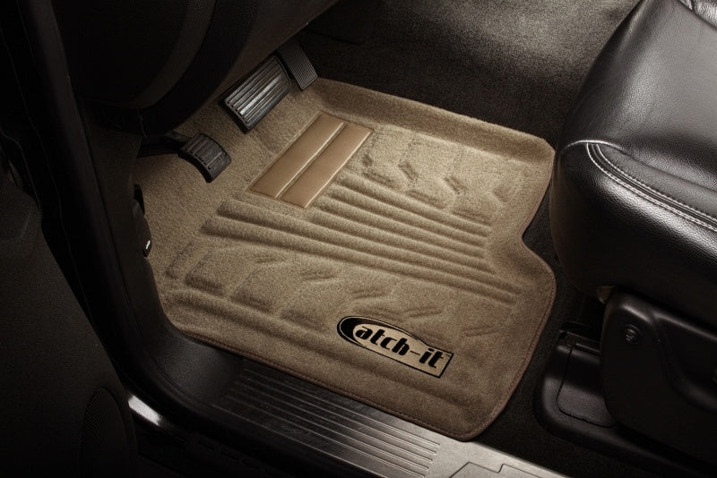 Lund 07-17 Ford Expedition Catch-It Carpet Front Floor Liner - Tan (2 Pc.)