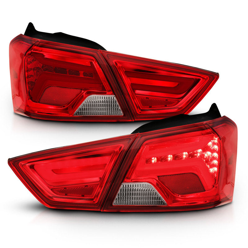 ANZO 14-18 Chevrolet Impala LED Taillights Red/Clear