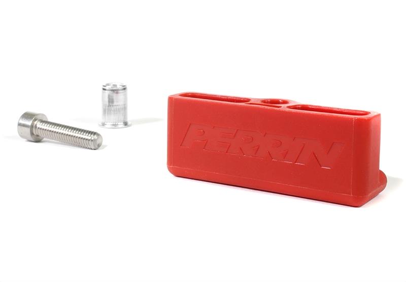 Perrin 08-17 WRX/STi Sedan Trunk Handle - Red (Single Handle w/Hardware)
