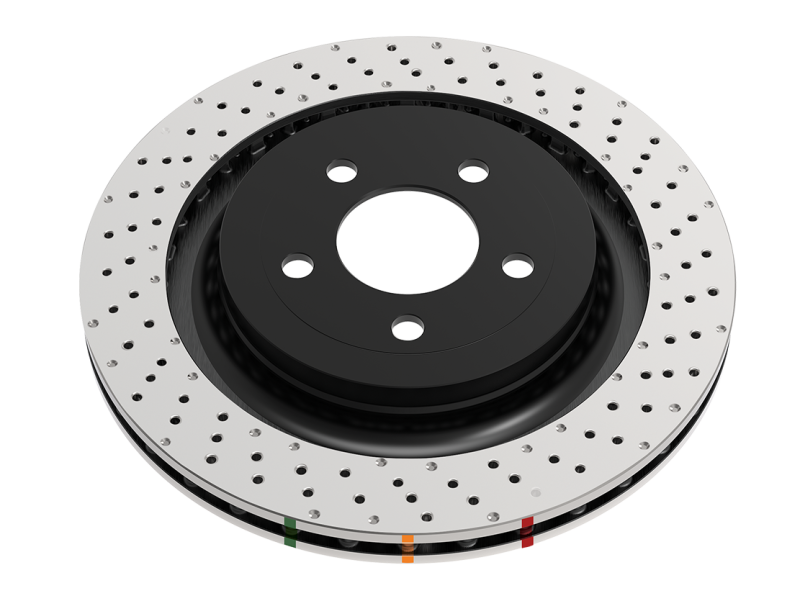 DBA 2018 Kia Stinger (320mm Front Rotor) Front 4000 Series Cross Drilled Rotor