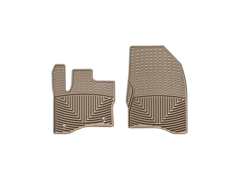 WeatherTech 10+ Ford Taurus Front Rubber Mats - Tan