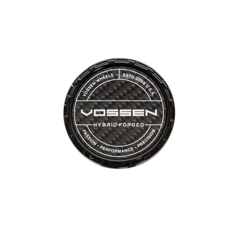 Vossen HF Carbon Billet Sport Cap 2.0 - Small (VHF) - Gloss Black - Twill Weave (Gloss)
