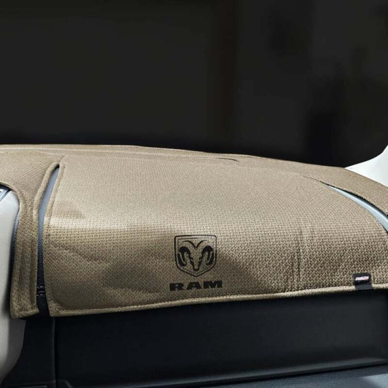 Covercraft 19-24 Dodge Ram 1500 Not Classic w/o Heads Up Display Limited Edition Dash Cover w Logo