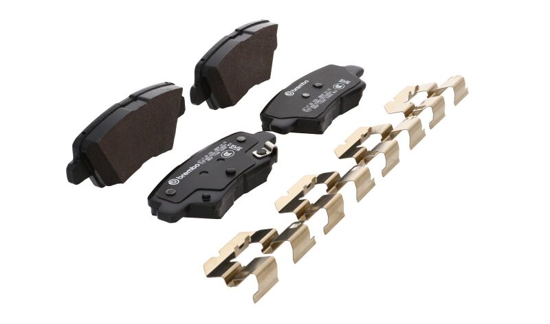 Brembo OE 21-22 Hyundai Accent/19-24 Nexo/2016 Sonata/2019 Sonata PRIME Low-Met Brake Pad - Rear