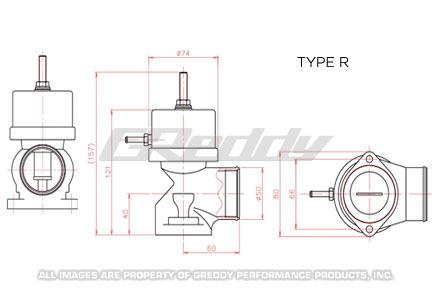 GReddy Type R Universal BOV Standard Spring
