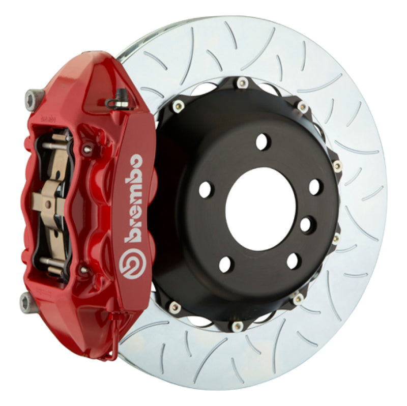 Brembo 23+ Z (RZ34) Rear GT BBK 4 Piston Cast 380x28 2pc Rotor Slotted Type-3-Red