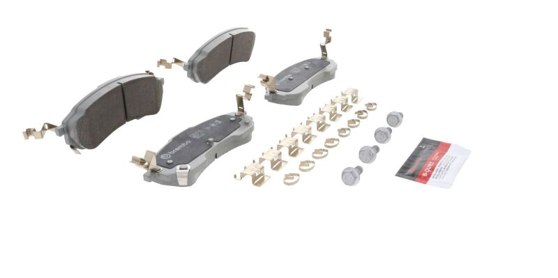 Brembo OE 21-23 Ford Bronco PRIME Ceramic Brake Pad - Rear