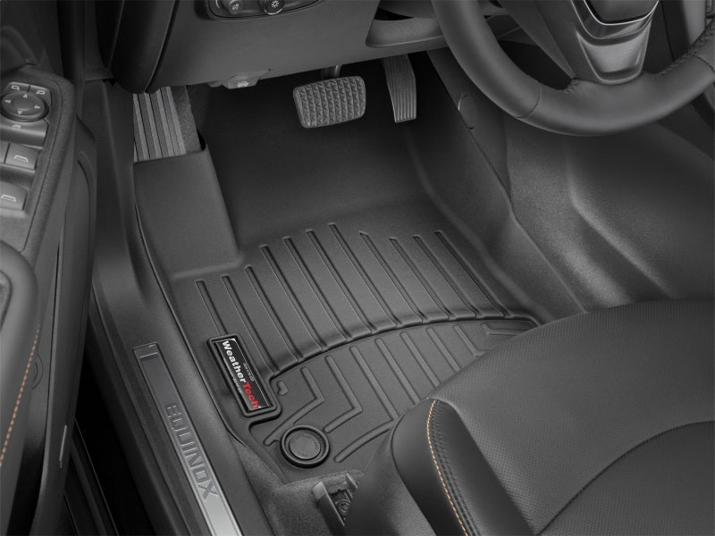 WeatherTech 21-22 Polestar 2 Front FloorLiner - Black