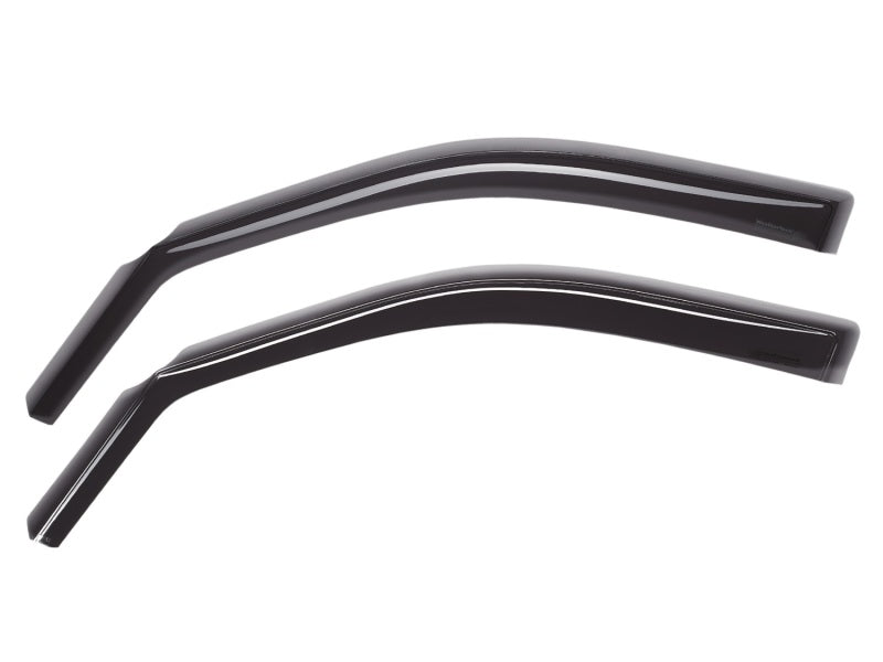 WeatherTech 05 Honda Pilot Front Side Window Deflectors - Dark Smoke