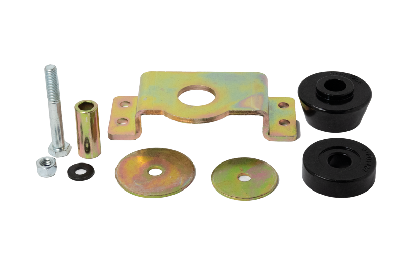 Energy Suspension 07-21 Toyota Tundra 5.7L RWD Transmission Mount Adapter Set - Black