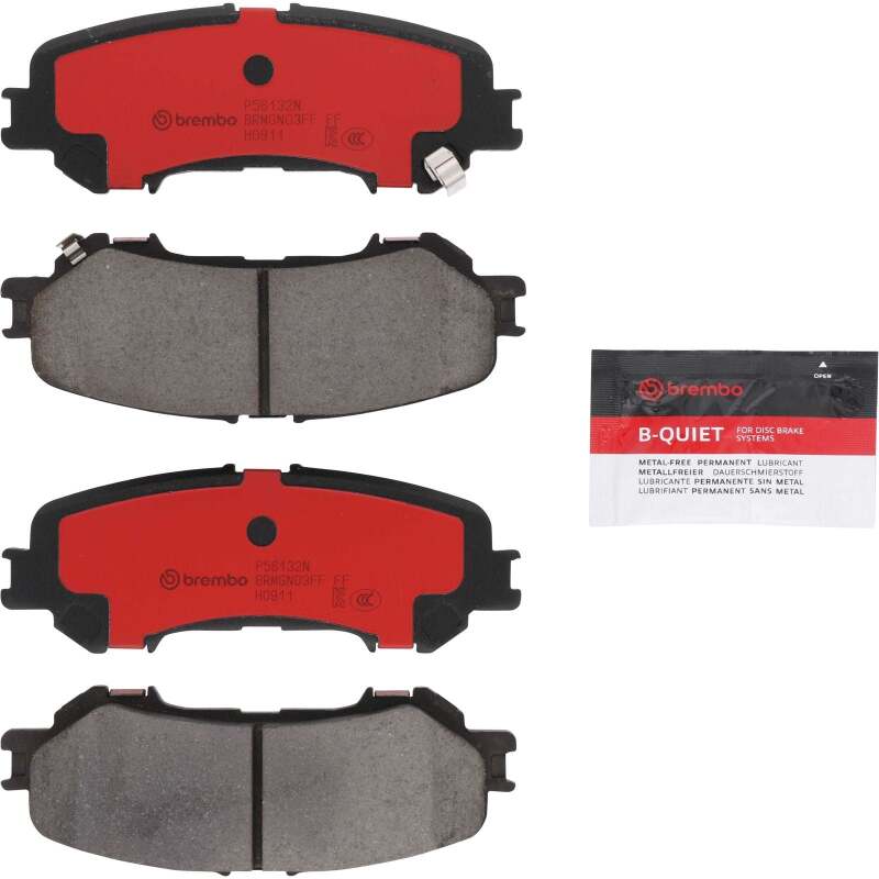 Brembo OE 17-21 Nissan TITAN/2017 TITAN XD PRIME Ceramic Brake Pad - Rear