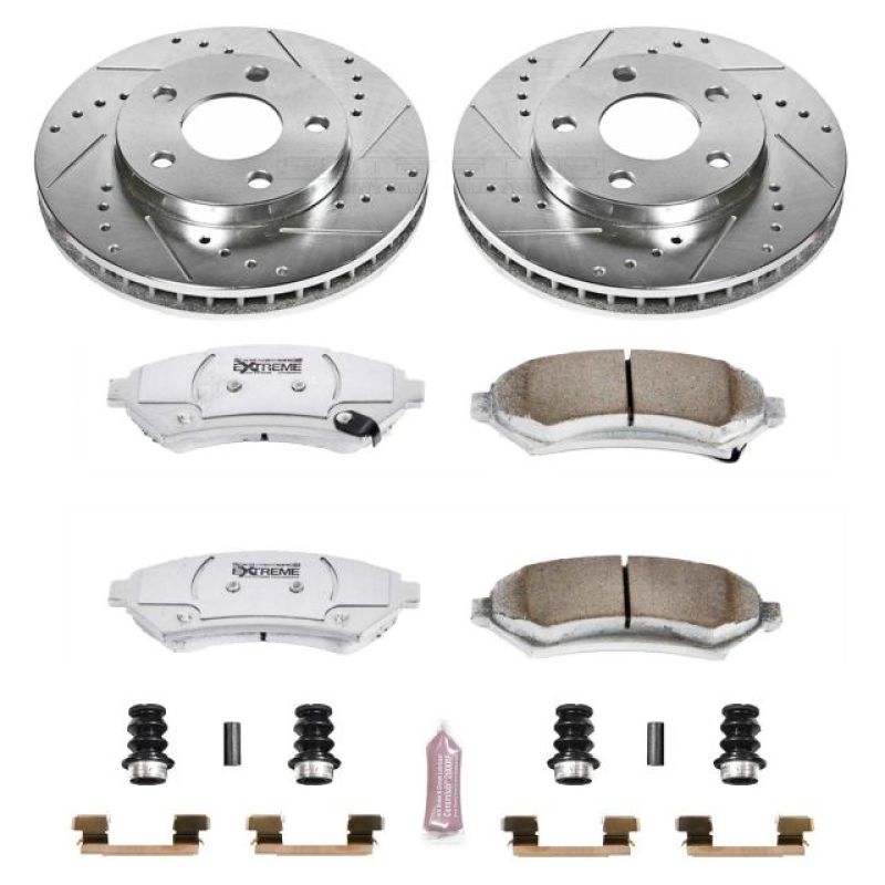 Power Stop 97-05 Buick Century Front Z26 Street Warrior Brake Kit