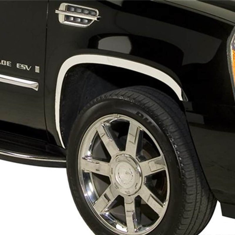 Putco 07-13 Cadillac Escalade EXT - Full Stainless Steel Fender Trim