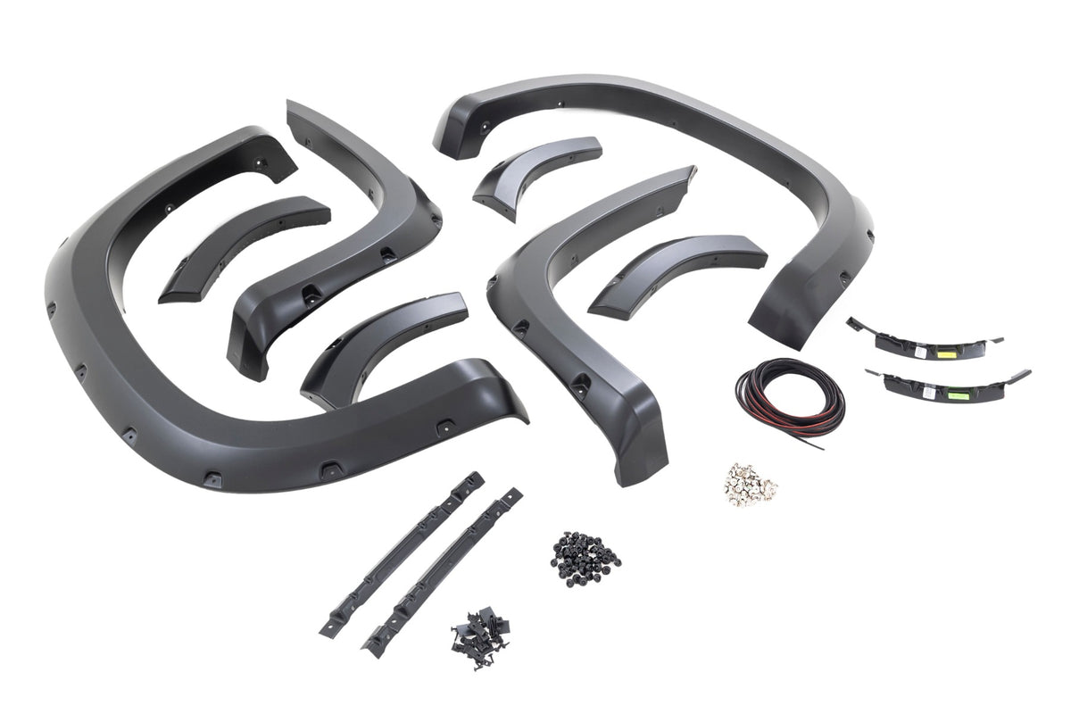 Pocket Fender Flares | GPA Graphite | Chevy Silverado 1500 2WD/4WD (19-21)