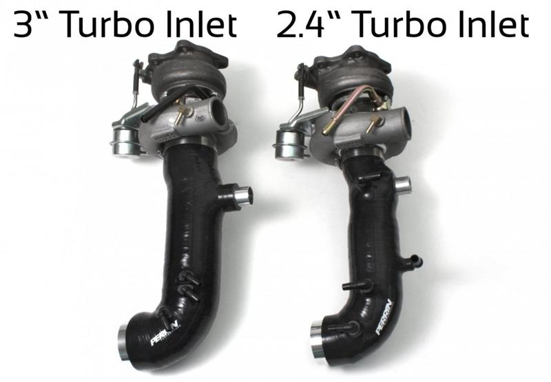 Perrin 02-07 WRX / 04-08+ STi Black 3 inch Inlet Turbo Inlet-Perrin Performance-797 Offroad