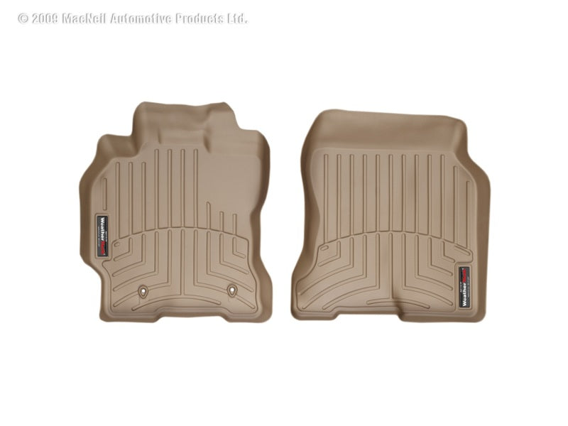 WeatherTech 04-09 Toyota Prius Front FloorLiner - Tan