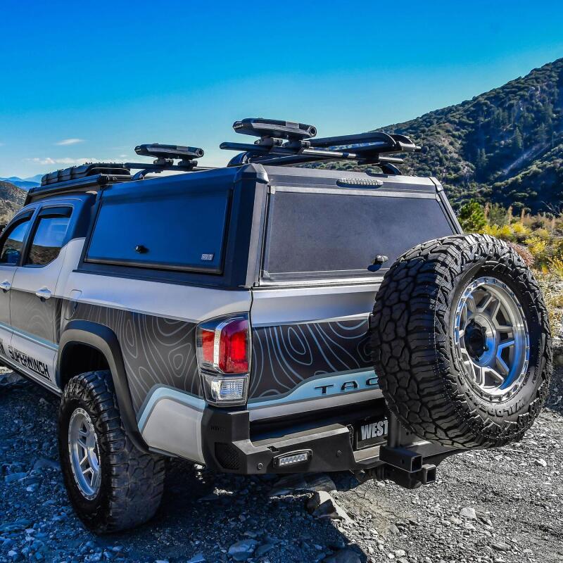 Westin 05-23 Toyota Tacoma 5.2ft. Bed Aluminum Bed Topper - Black (BOX 1 & BOX 2 KIT)