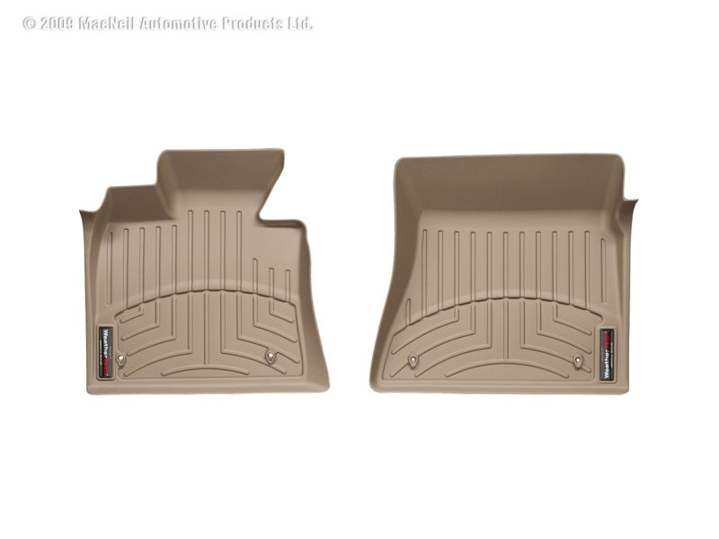 WeatherTech 10+ BMW 5-Series Front FloorLiner - Tan